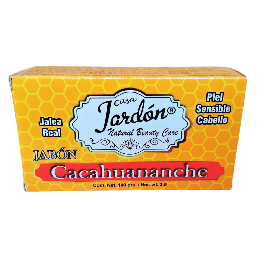 Jabón de cacahuananche con jalea real