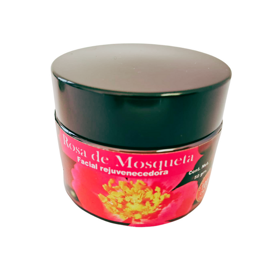 Crema rosa de mosqueta rejuvenecedora