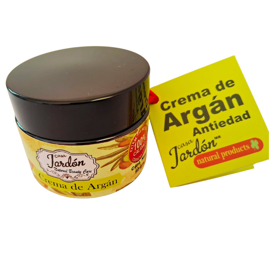 Crema de argán antiedad