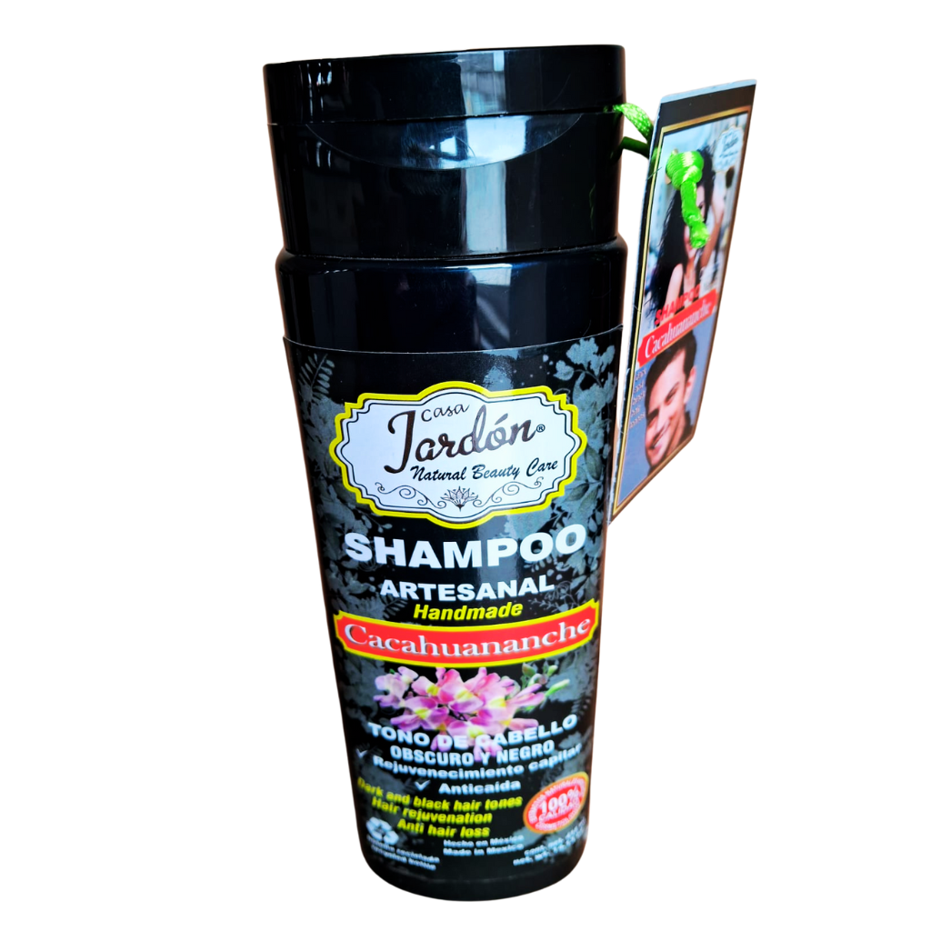 Shampoo de cacahuananche tono negro 250 ml